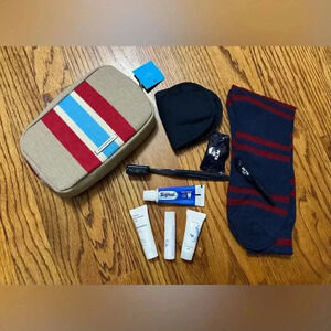 NEW KLM Business Class 10-pc Amenity Kit 2021 JANTAMINIAU RITUALS Exclusive